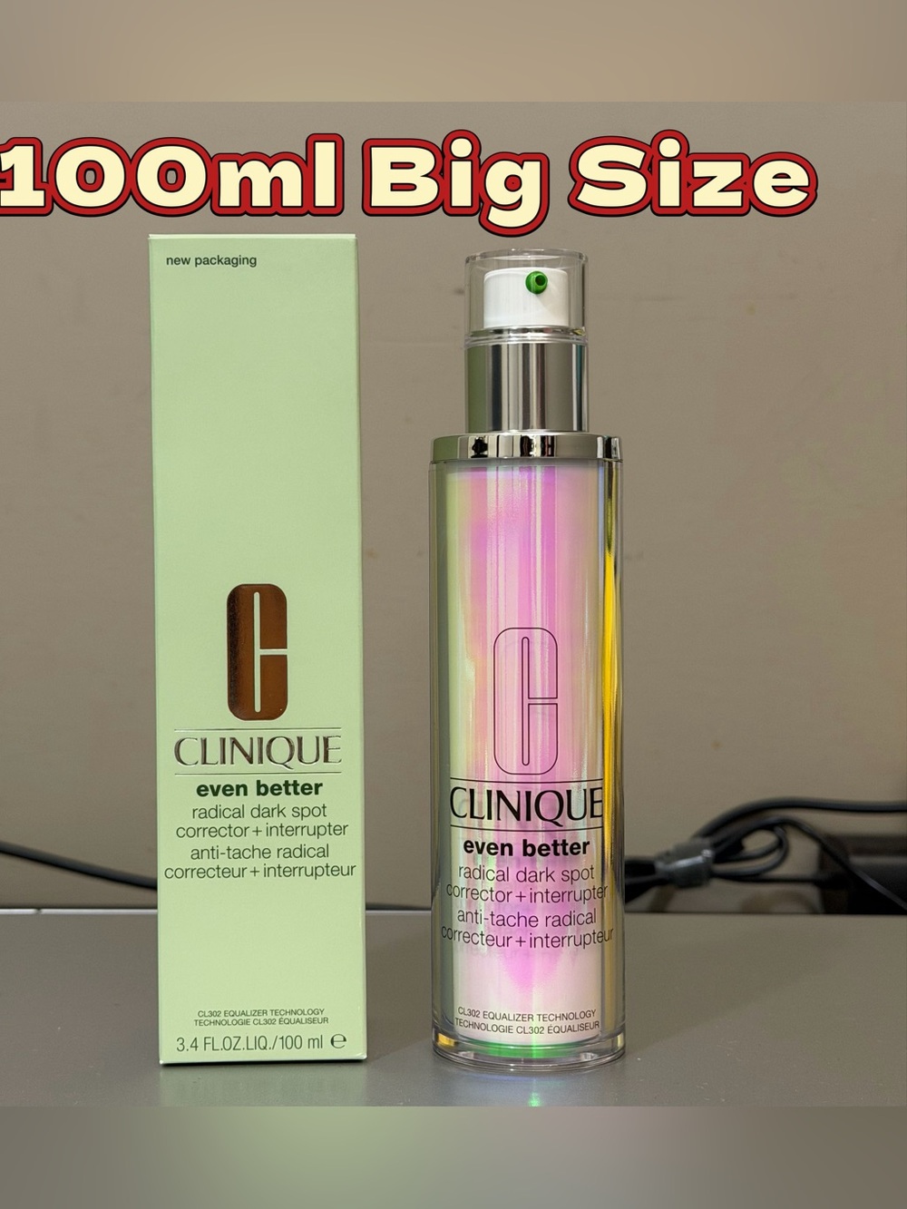 Clinique even better clinical radical dark spot corrector + interrupter serum